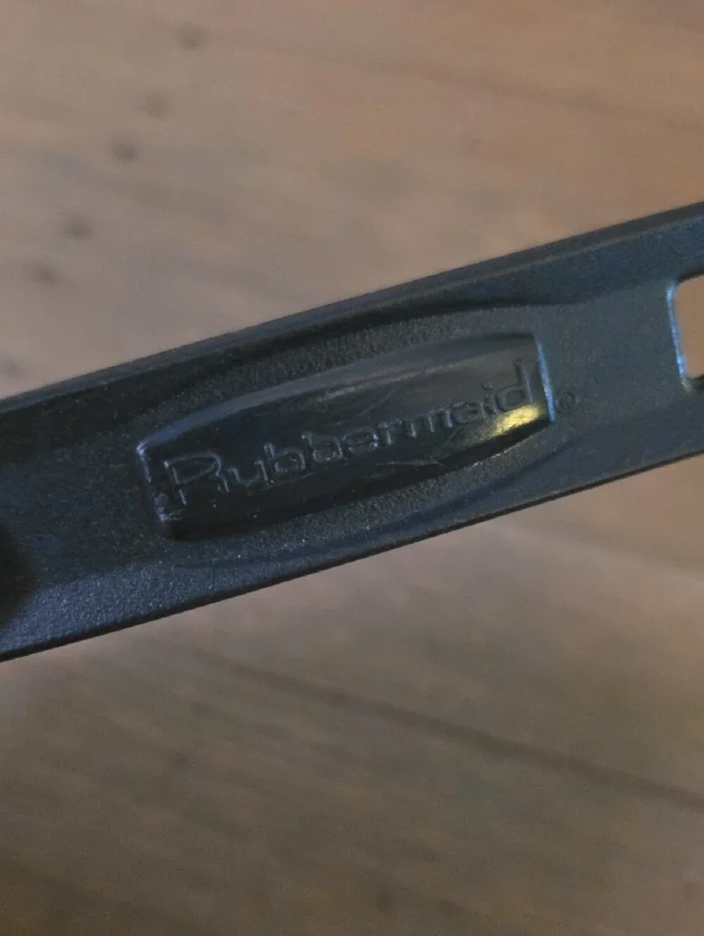 Rubbermaid Vintage #1974 Nylon Black Slotted Spoon for Serving and Draining